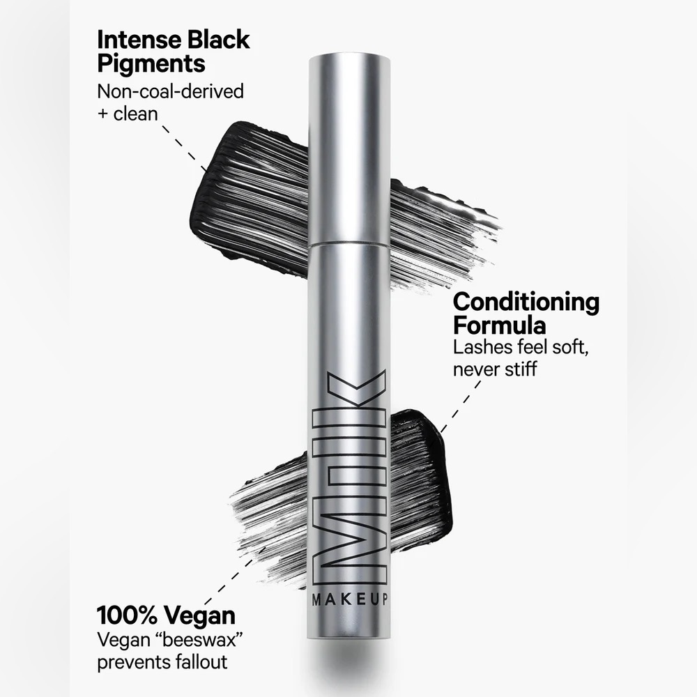 Milk Makeup Kush Mascara- vegan, high volume, fibers, super thick lashes - Picture 10 of 13
